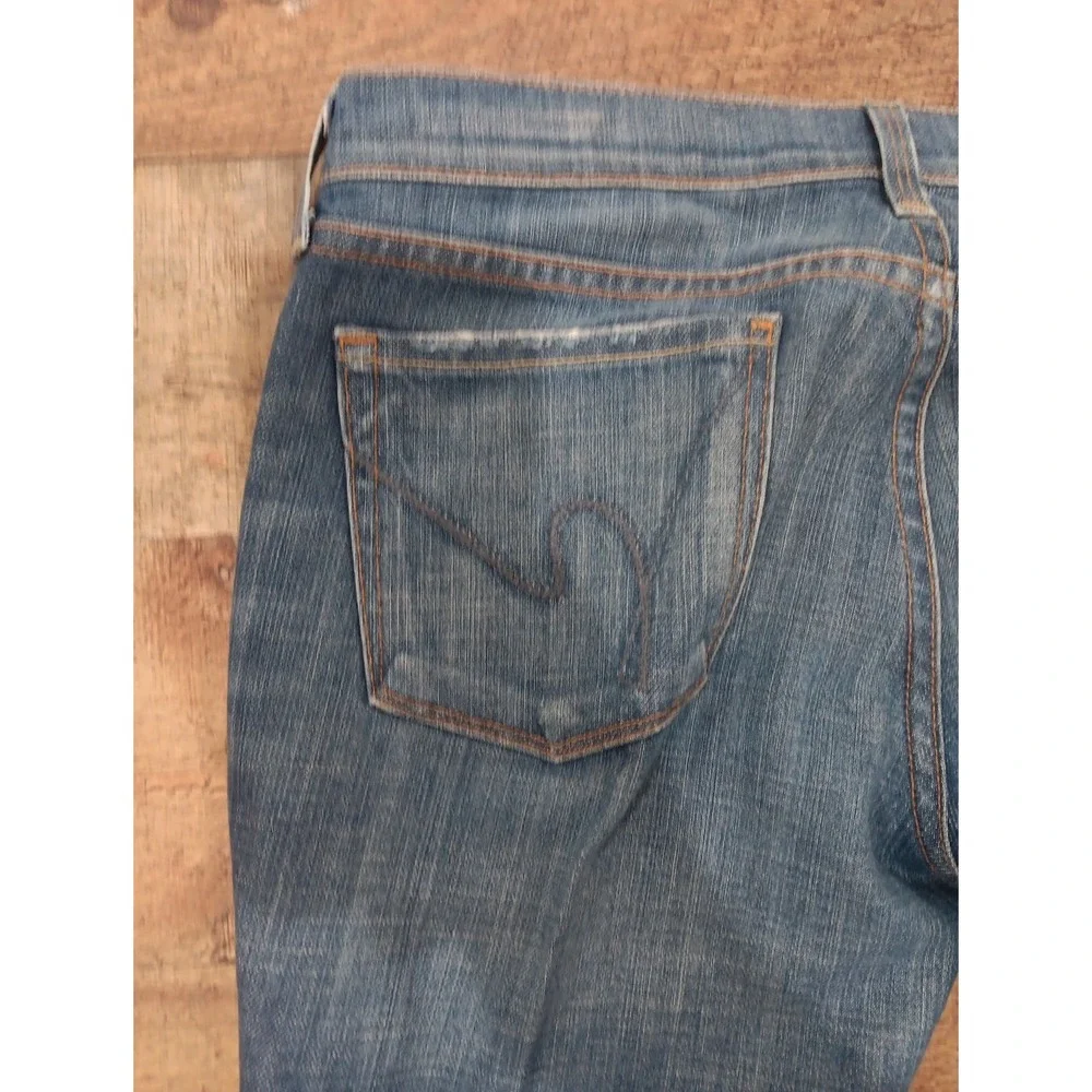 Citizens Of Humanity Jeans Womens sz 28 Kelly 001 Stretch Low Waist Bootcut 2573 - Picture 14 of 16
